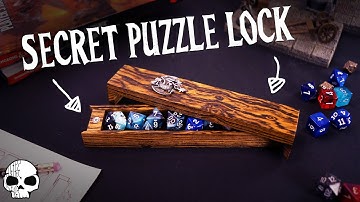 How to make a Dice Box (with Secret Puzzle Lock!)