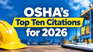 OSHA Top 10 Citations for 2026