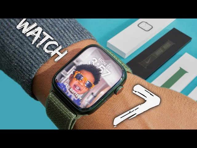 Apple Watch Series 7 VERDE! A cor mais bonita 😍. Unboxing. 