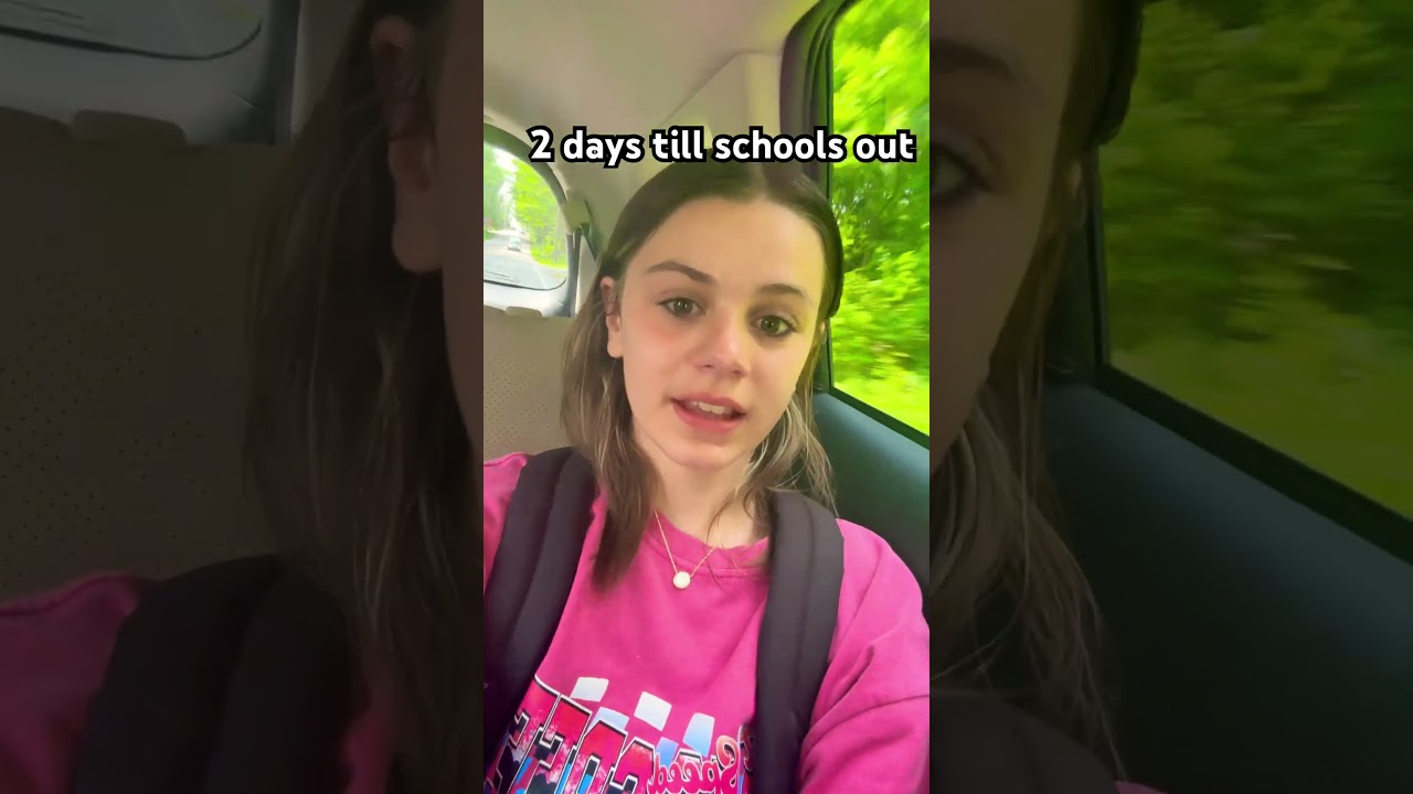 Schools out!!! YAYAY #viral #popular #fyp #school #lastday #transition