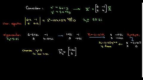Homogeneous Systems of DE