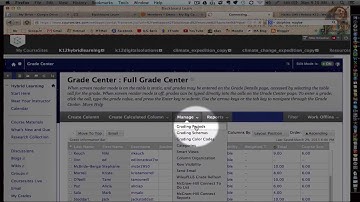CourseSites - Custom Grading Periods