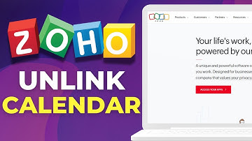 ✅ How To Unlink Or Remove Google Calendar From Zoho CRM 🔴