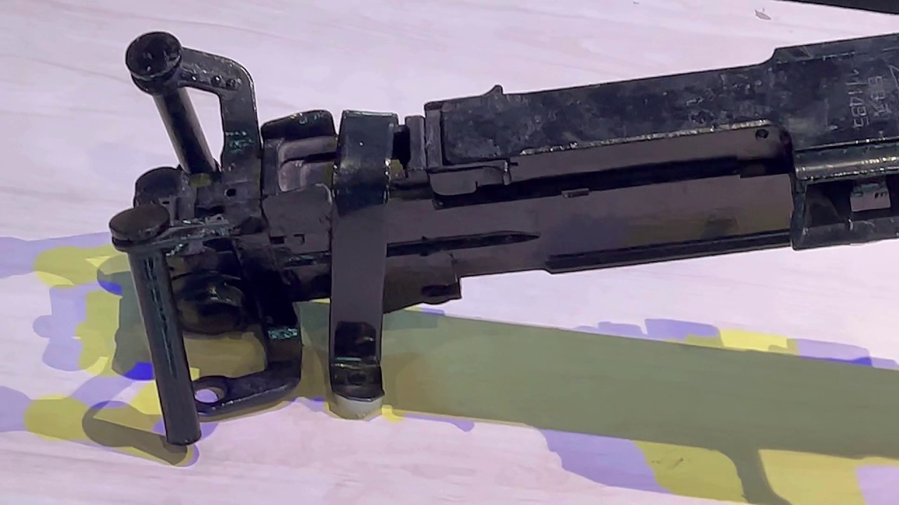 7.62 mm machine gun in museum