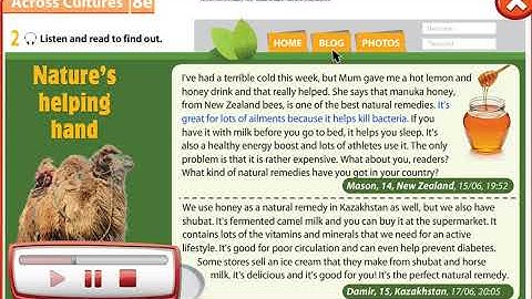 Excel 7 module 8 p95 Nature`s helping hand text ver
