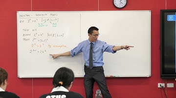 Induction Inequality Proofs (4 of 4: Beginning with the assumption)