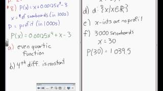 MHF4U - Graphing Polynomial Functions - Part 1 of 2