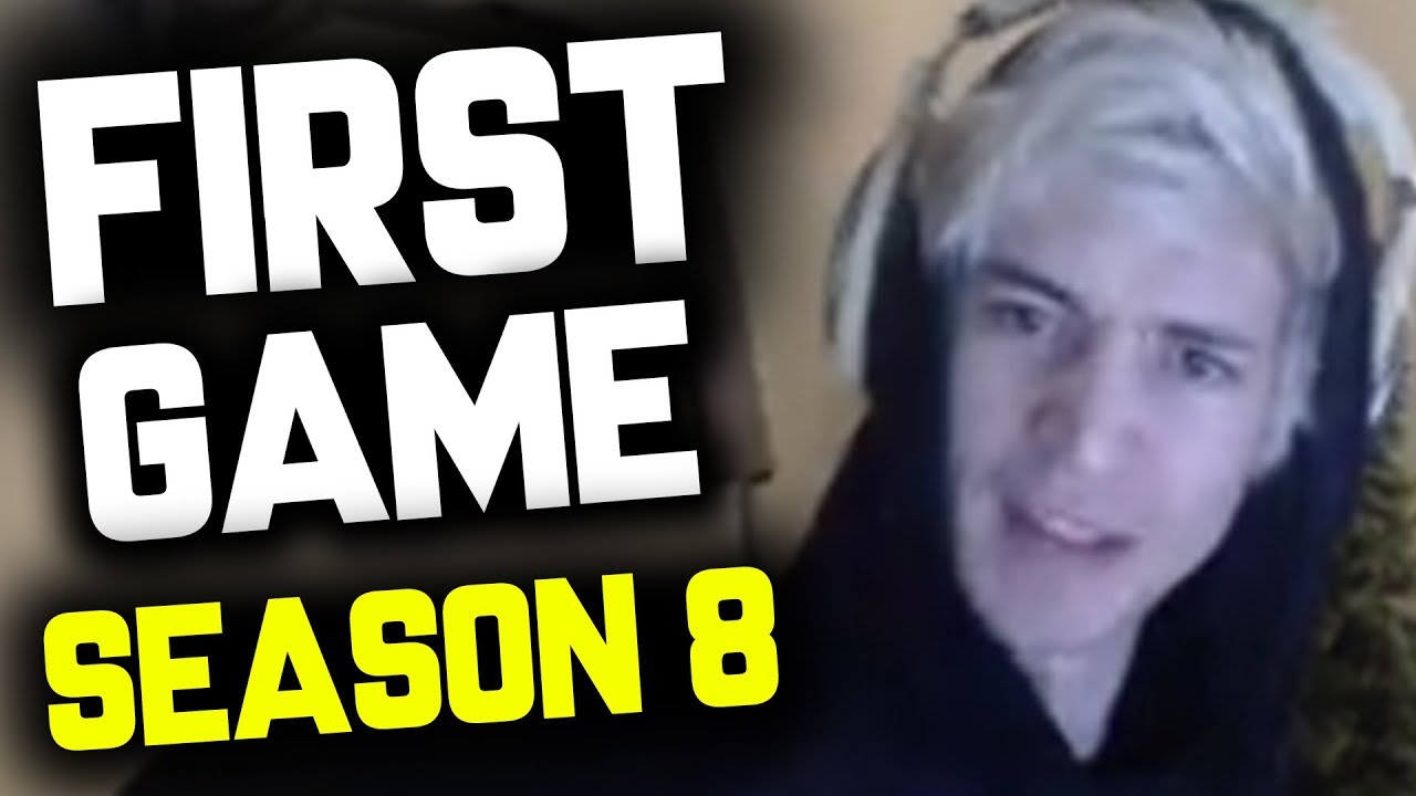 xQc FIRST season 8 PLACEMENTS game