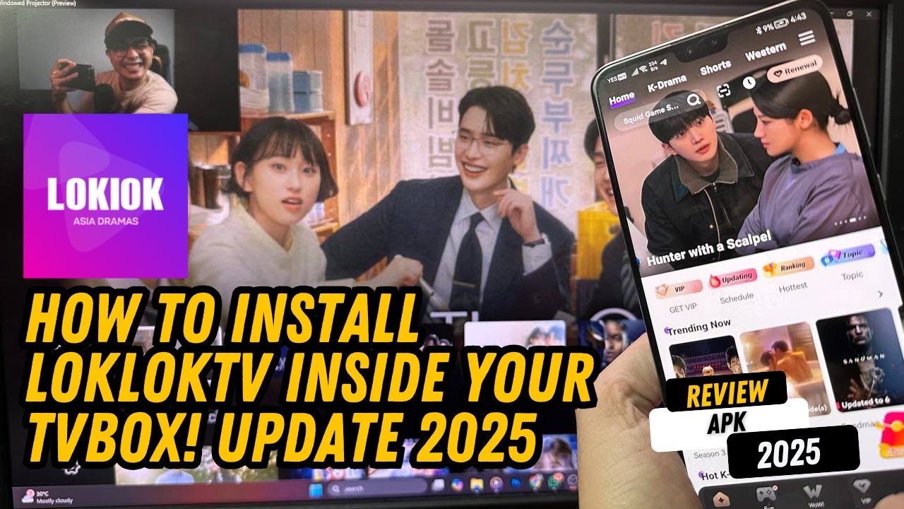 How to install LOKLOKTV inside your TVBOX! UPDATE 2025 