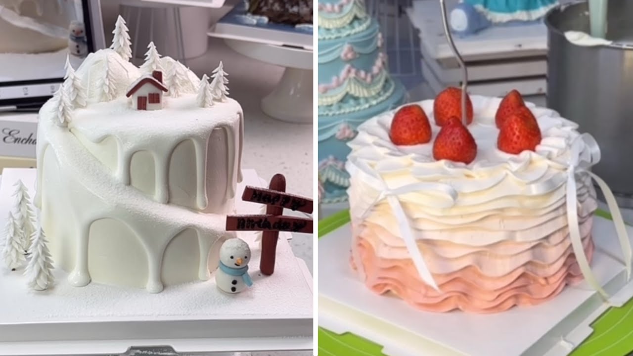 3 Amazing Cake Designs #Cake Decorating Ideas 