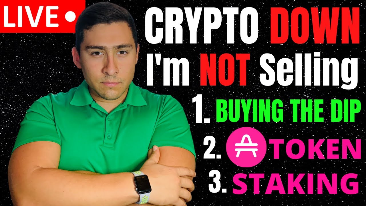 AMP TOKEN Livestream! Buying the CRYPTO DIP? Learn To Stake - YouTube