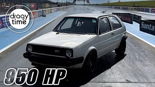 950 HP VW Golf 2 16V Turbo 4 Motion | Turbosmart 7675 Turbo | Extreme fast 0-262 Km/h & 0-163 mph
