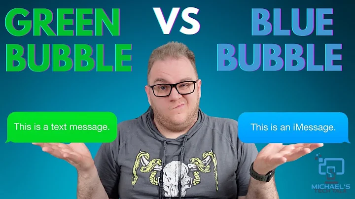 Green Bubble Vs Blue Bubble - Lets talk about RCS/iMessage! #GetTheMessage