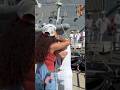 Sailors aboard USS Gerald R. Ford return home after record deployment #shorts