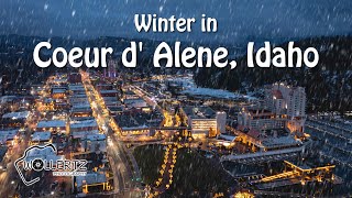 🥶❄️ Coeur d' Alene Idaho in the winter? ☃️🏂