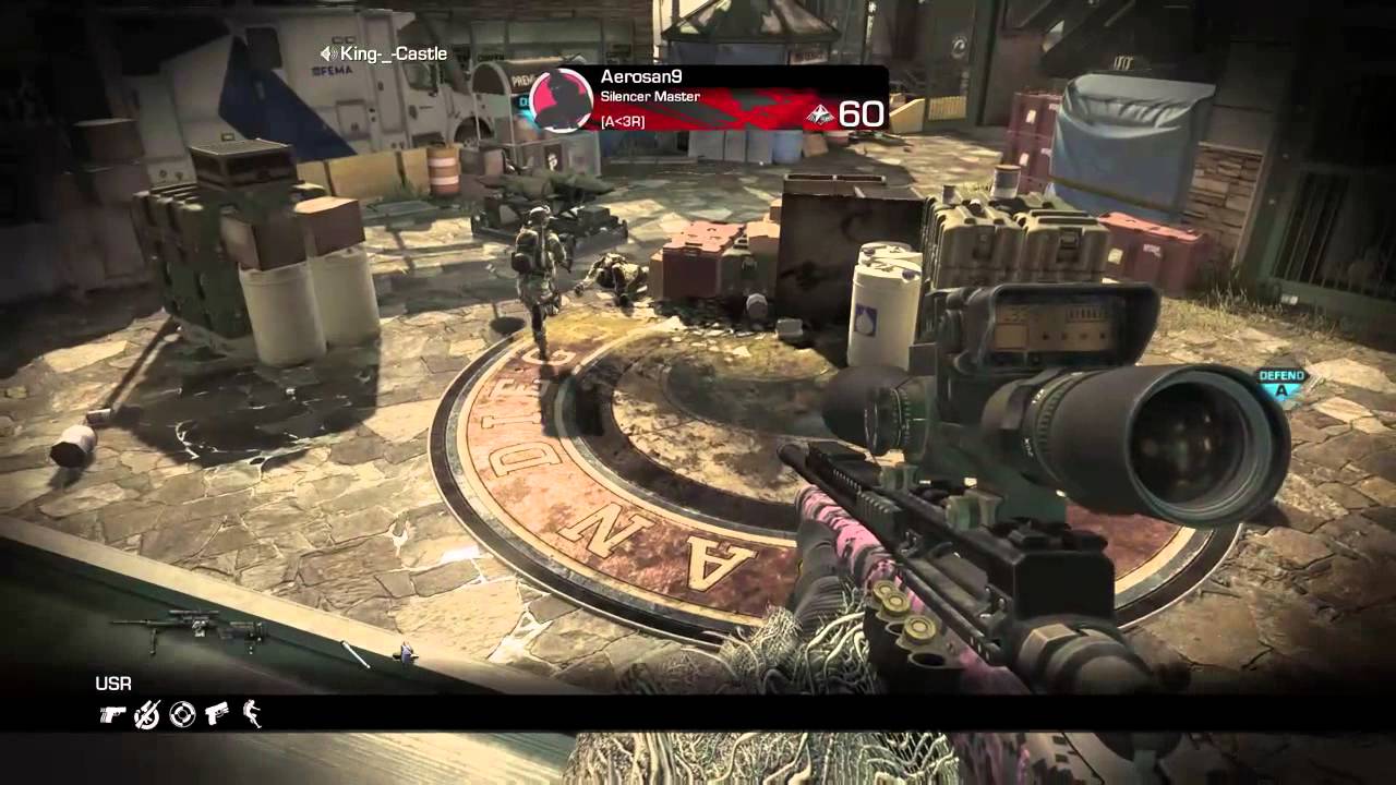 Call Of Duty: MORS Vs USR (Sniping Montage)