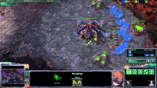 Zerg Vespene Geyser Supply Trick!!!!