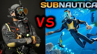 SUBNAUTICA Diving Game gets DEBUNKED by Scuba Diving Youtuber screenshot 2