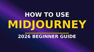 How to Use Midjourney: A Beginner's Guide (2026) | AI Art Tutorial