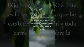 🤲 Génesis 9:17 Dios confirmó su señal sobre la tierra #genesis