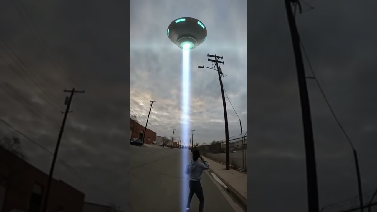 Police Chase Ends With UFO Abduction 👽🚨 (Real Bodycam Footage)
