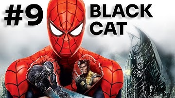 Spider-Man: Web of Shadows (PS2/PSP) Walkthrough Part 9 - Black Cat Boss Fight