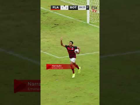 Veja o primeiro gol do Flamengo na vitória sobre o Botafogo por 5 a 2, pela Copa Rio Sub-17