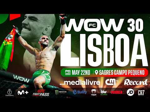 Lisbon 🇵🇹 is ready for WOW FC | Live May 22nd