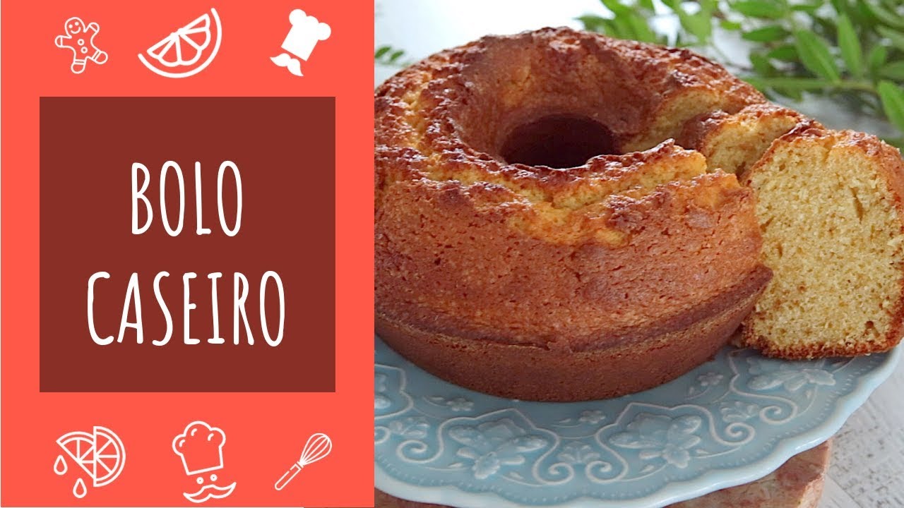 Bolo caseiro simples