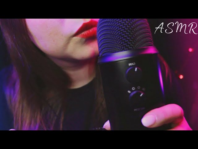 ASMR I'll kiss you 👄 Tender kisses 💋 From ear to ear Just fall asleep to gentle kisses 💋