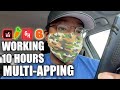 Just Spent 10 Hours Multi App’n w/ Instacart-UberEats-GrubHub | I Made_?