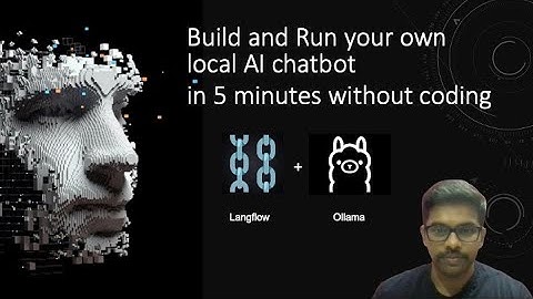 Build and Run Your Own AI Chatbot locally in 5 mins | Langflow | Ollama
