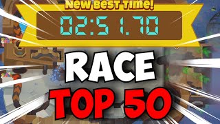 BTD6 Race Top 50 || Steam, Dinosaurs, Magic
