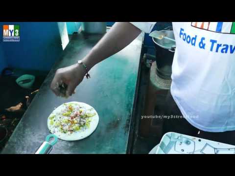 UTTAPPAM MAKING | DOSA LIKE PIZZA | BREAKFAST RECIPES IN INDIA street food | STREET FOOD
