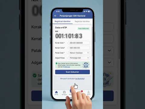 perpanjang SIM pake aplikasi korlantas lebih mudah