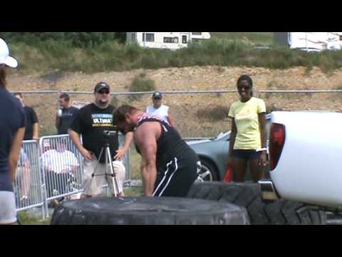 Brad "The Rabid Wolverine" Dunn, Truck Deadlift 20...