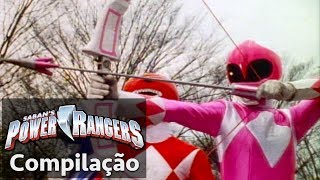 Power Rangers em Português | Momentos empolgantes dos Power Rangers Mighty Morphin