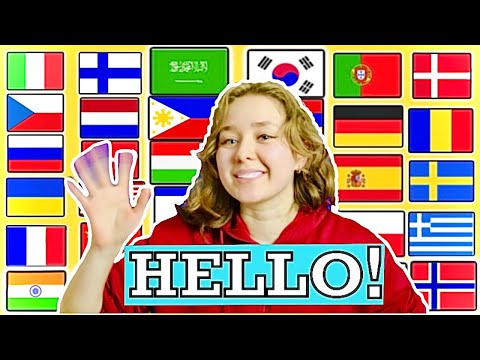 How to Say “Hello!” Like a Polyglot in 30 Languages!