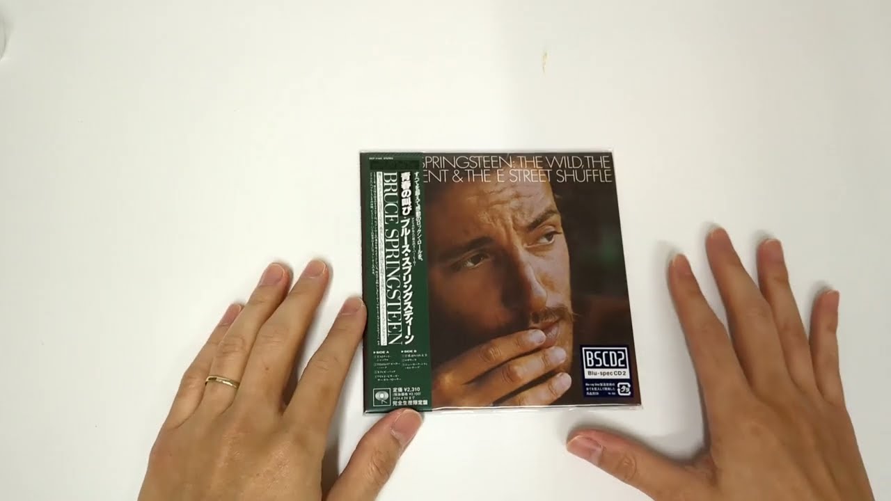 [Unboxing] Bruce Springsteen: The Wild. The Innocent and The E Street Shuffle [Blu-spec CD2]