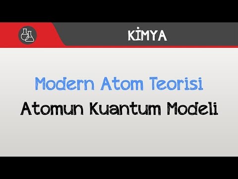 Modern Atom Teorisi - Atomun Kuantum Modeli