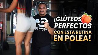 🔥🍑 ¡GLÚTEOS perfectos con esta rutina en polea!
