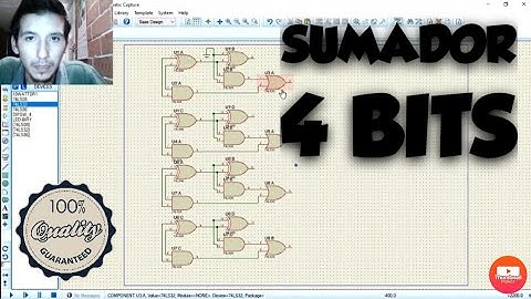 SUMADOR DE 4 BITS