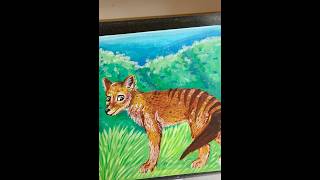 Thylacine Painting!