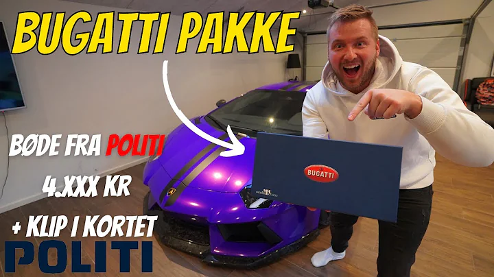 Politi update - Bde og klip i krekortet !! Bugatti...