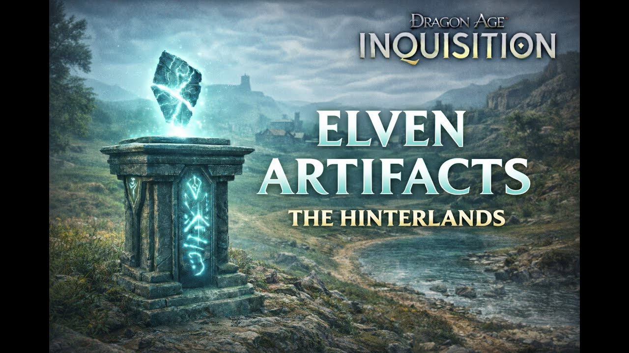 Dragon Age Inquisition Hinterlands Elven Artifacts YouTube