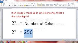 Calculating Bitmap Image Size And Color Depth screenshot 4