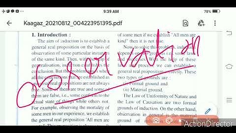 Class 12 - Logic and Philosophy Grounds of Induction - Introduction