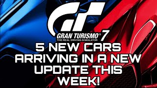 GRAN TURISMO 7 | 5 NEW CARS ARRIVING A NEW UPDATE THIS WEEK! Profile