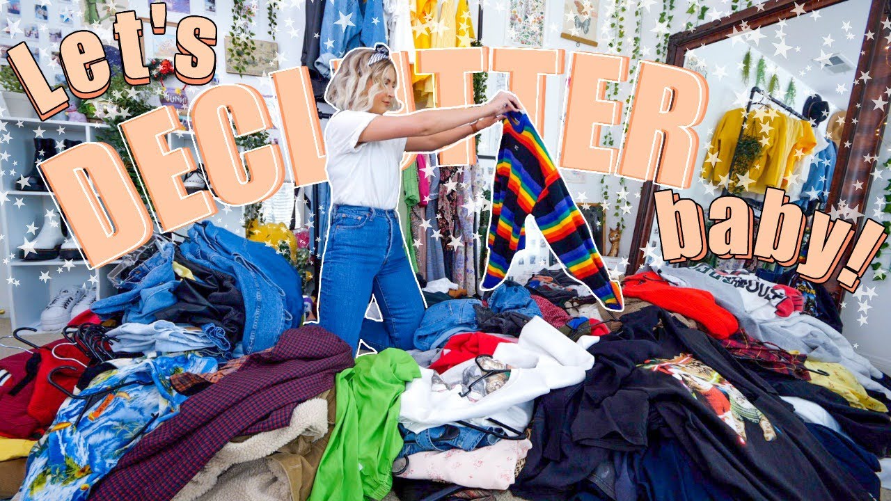 BIG CLOSET DECLUTTER | yes we are taking on the MESS that is my closet