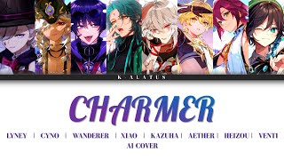 Anemo Boys (6REEZE) / Lyney / Cyno AI Cover - Charmer -  Stray Kids [ Vietsub ]